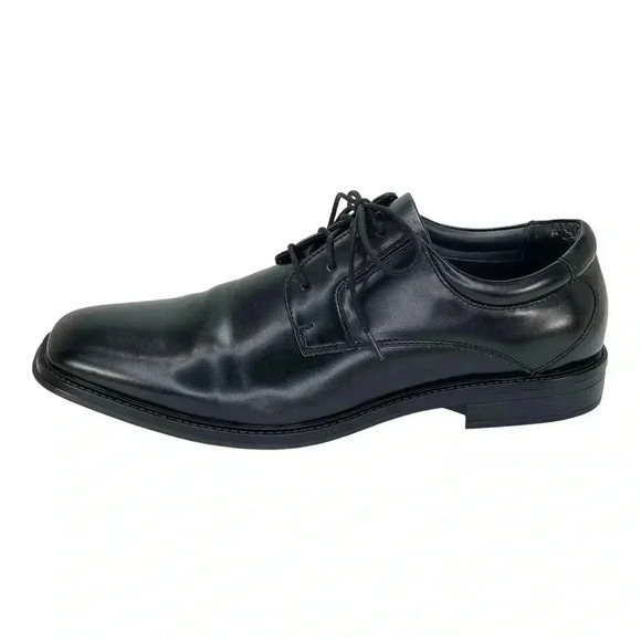 Dockers Irving Black Patent Leather Mens Oxfords Size 12M - Picture 2 of 14